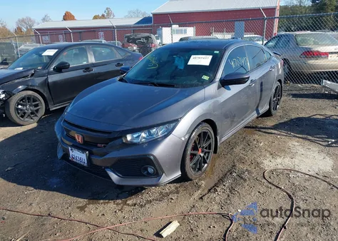 2018 Honda Civic Si from USA, damaged, VIN 2HGFC1E58JH707227